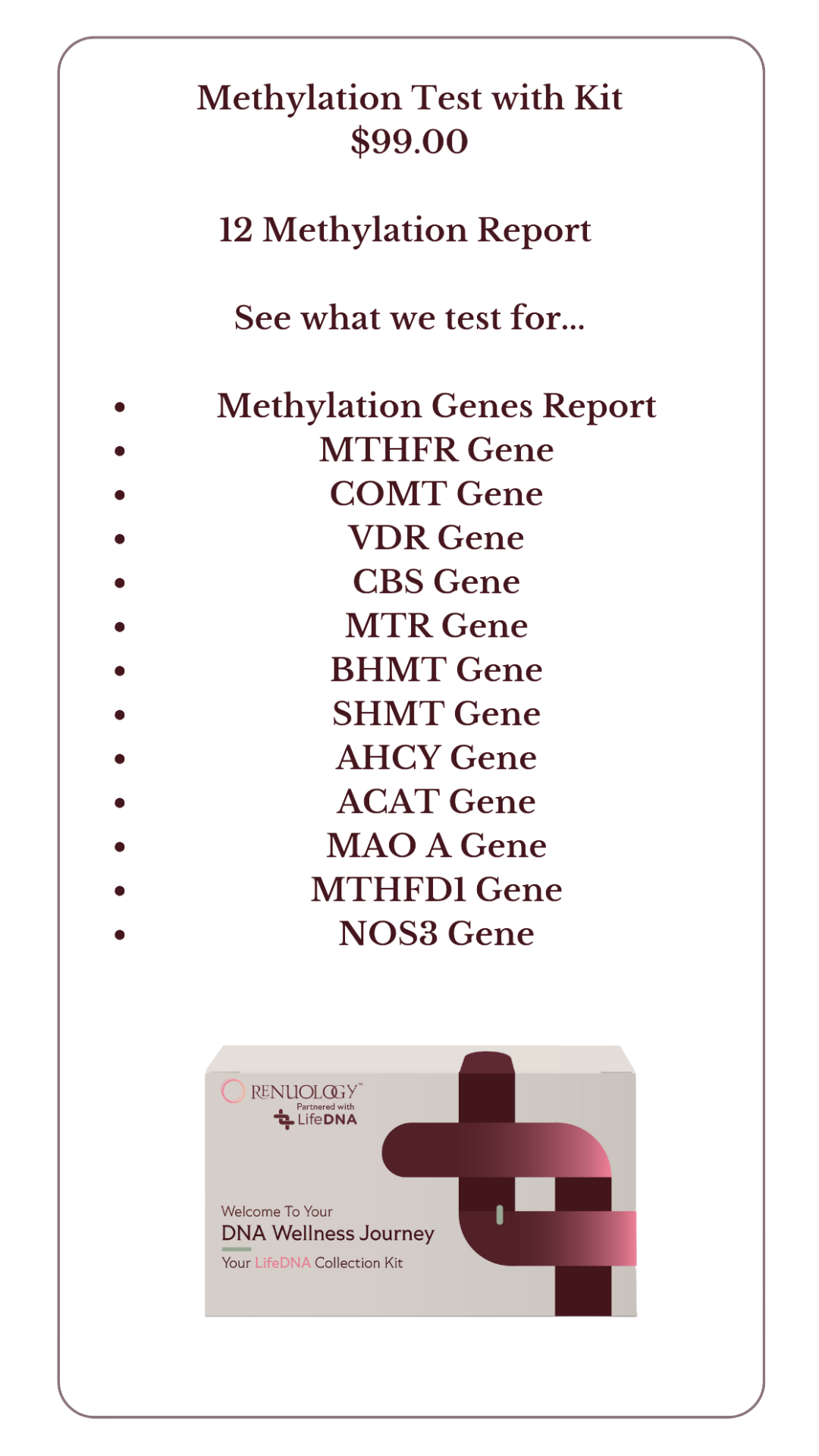 DNA - Methylation Test