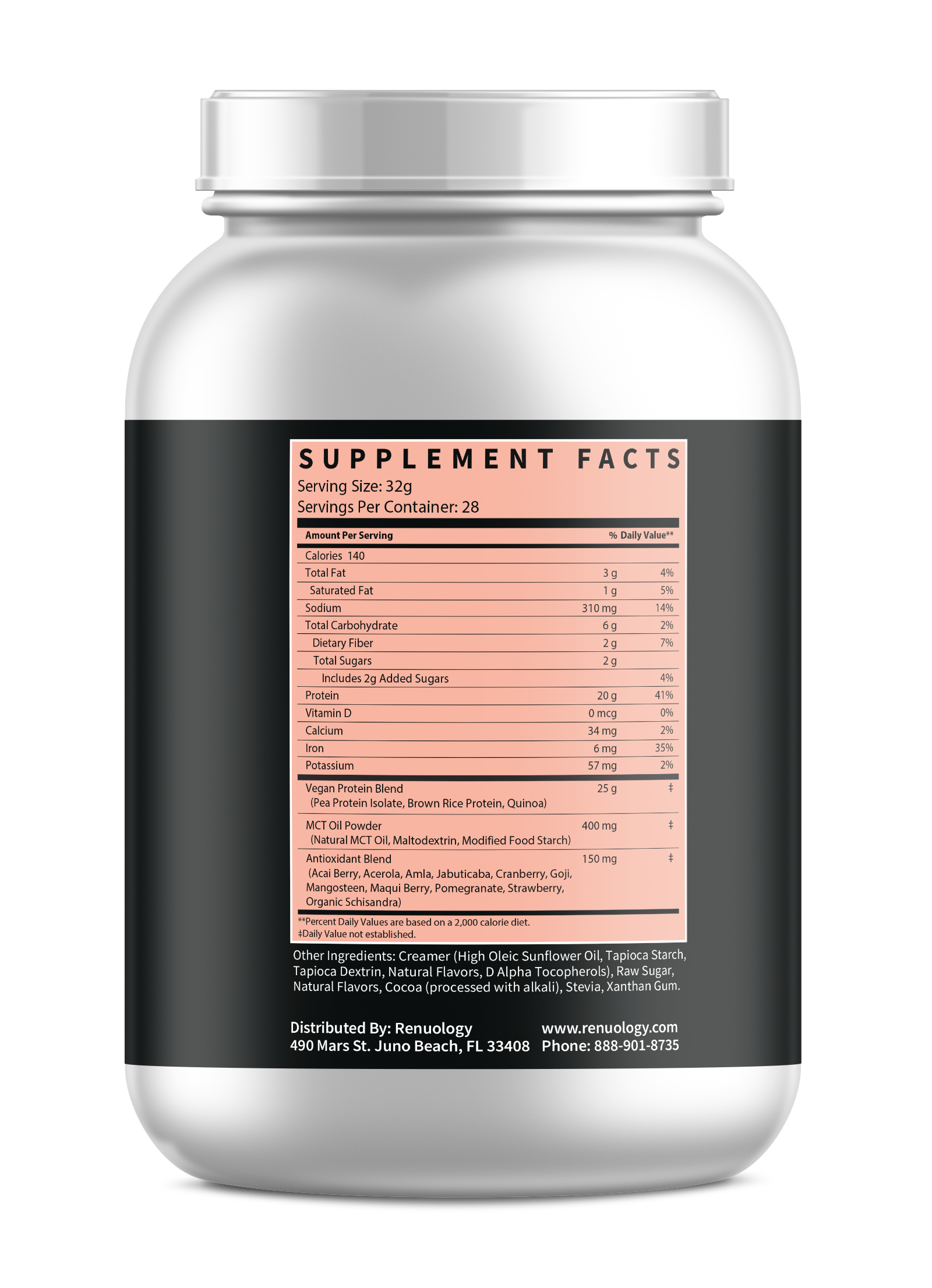 Vegan Protein Powder - Chocolate
