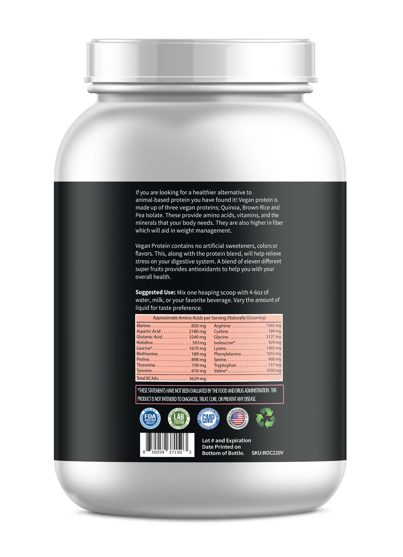 Vegan Protein Powder - Chocolate