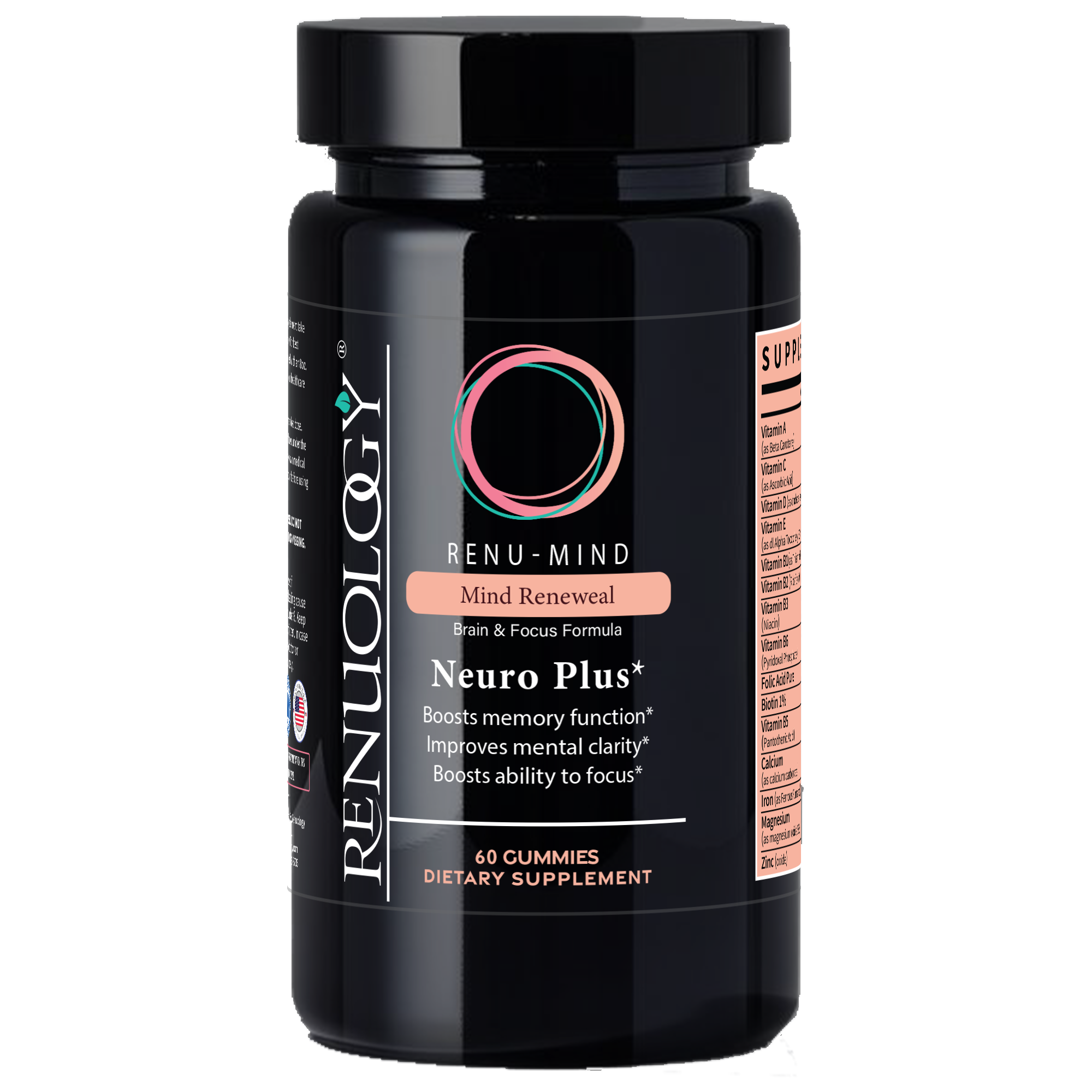 Brain and Nootropic Supplement - Memory and Cognitive Formula