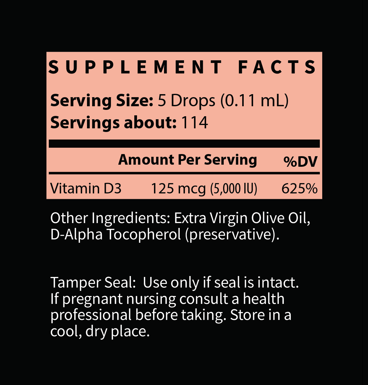 Liquid D3 Ultra Fermented Tincture