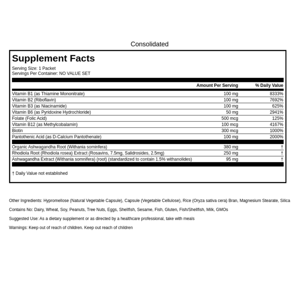 Adrenal Support Pack