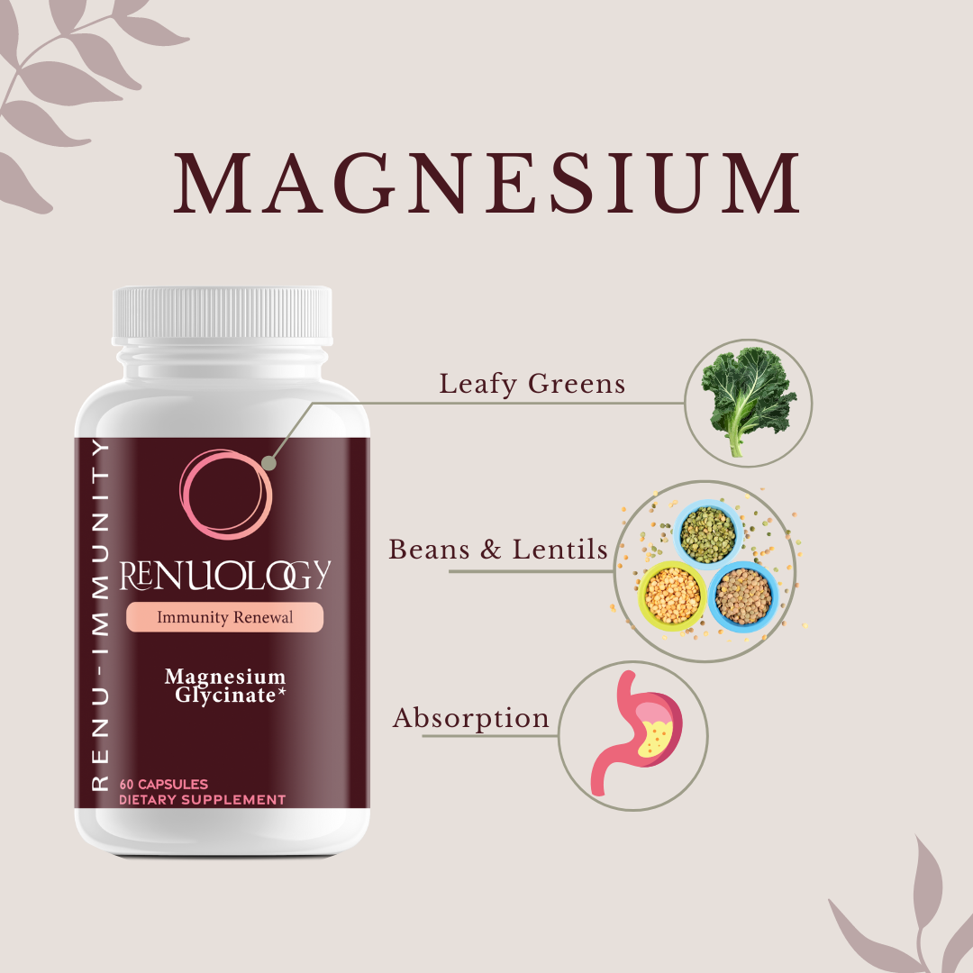 Magnesium glycinate supplement for better sleep