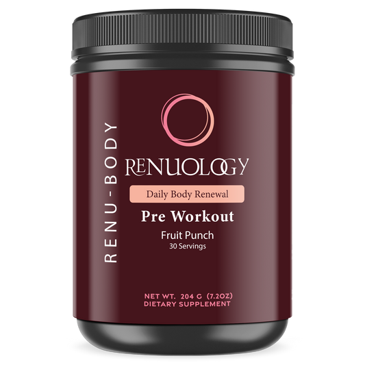 Natural pre-workout powder for energy and performance