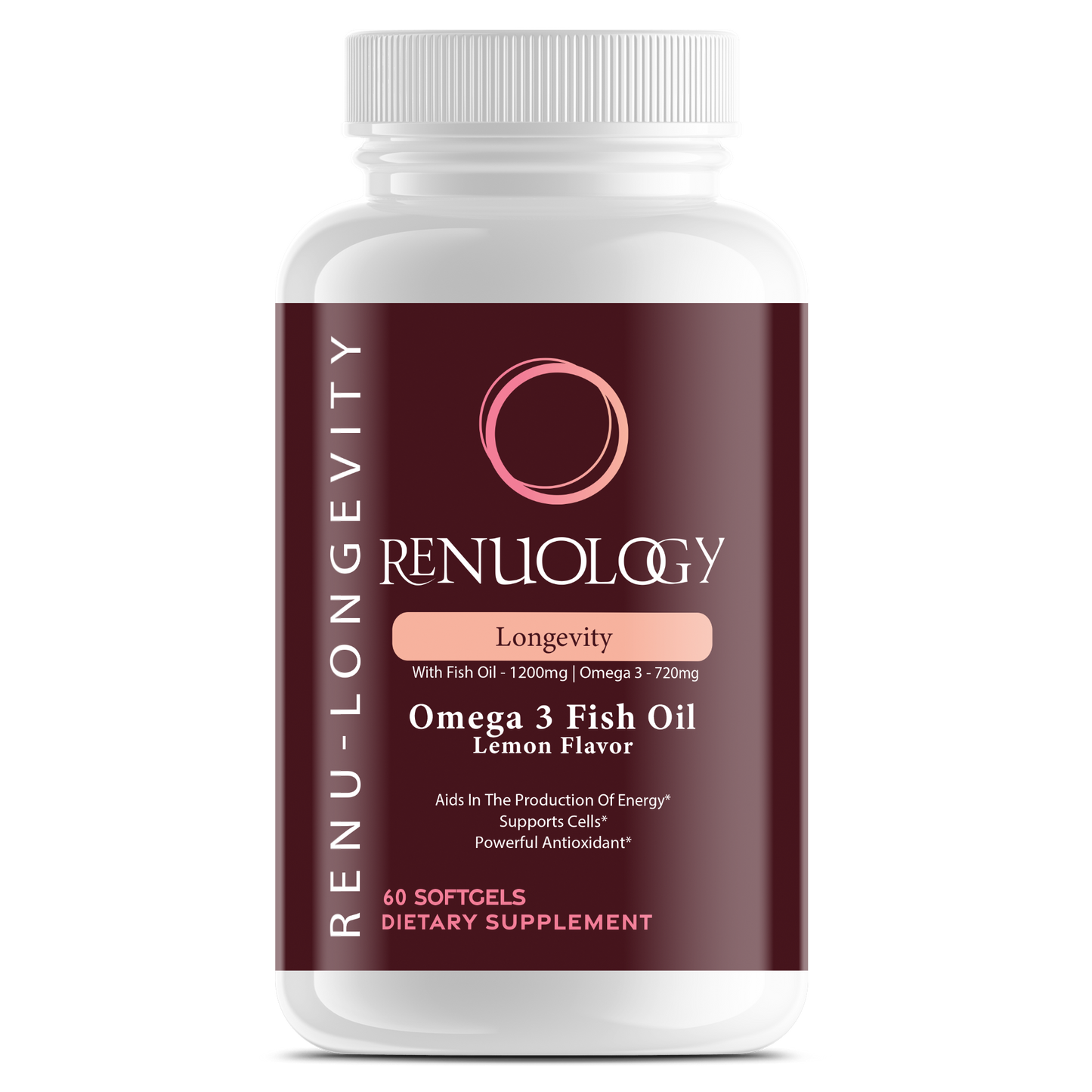 Triple strength omega 3 fish oil for overall wellness