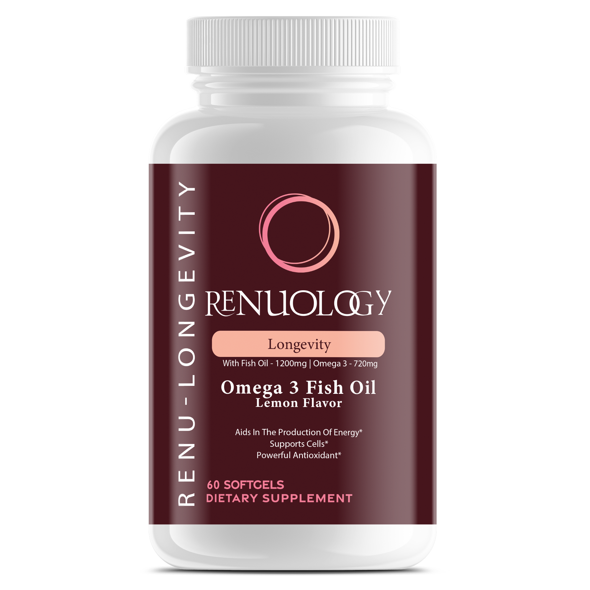 Triple strength omega 3 fish oil for overall wellness