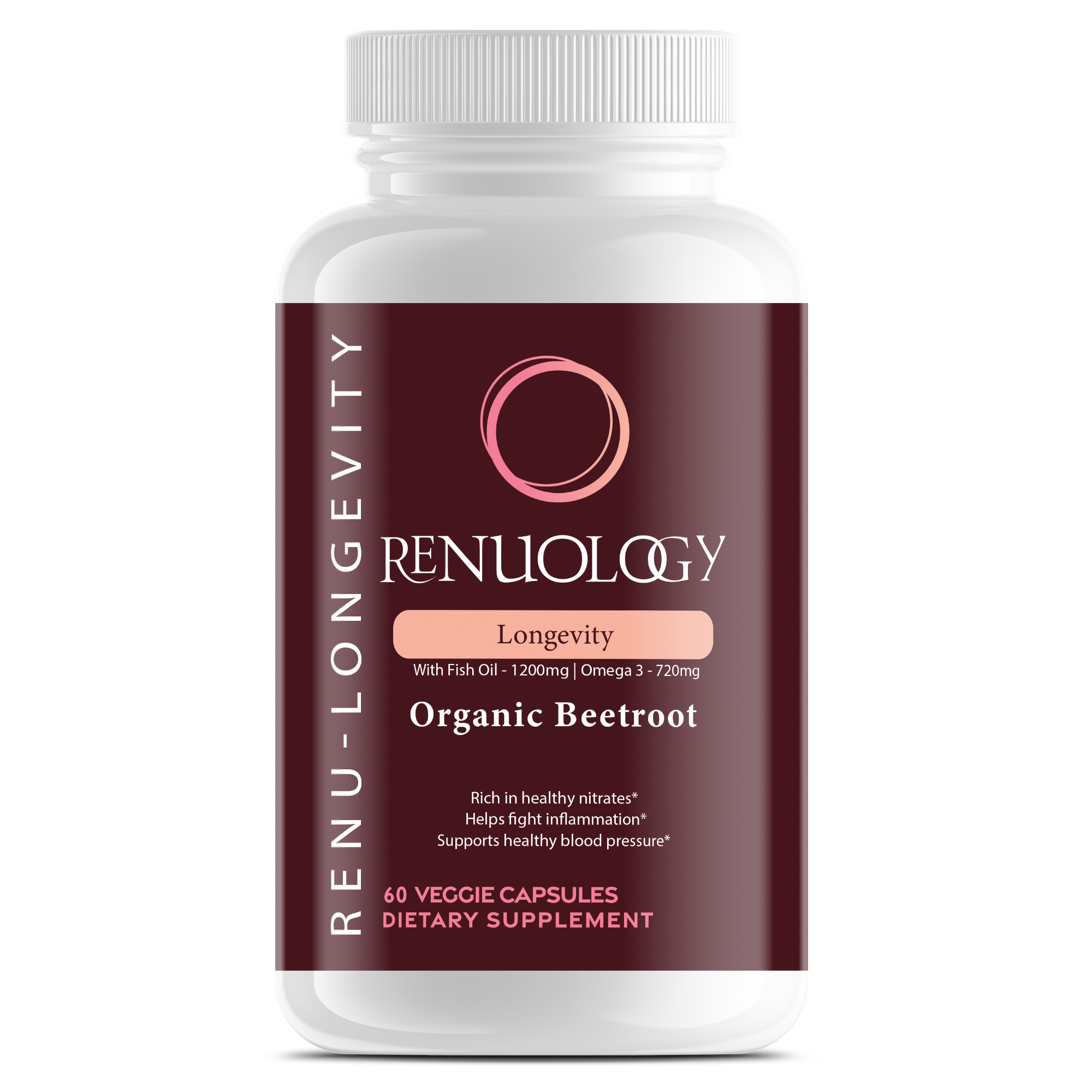 Beetroot capsules for heart health and circulation