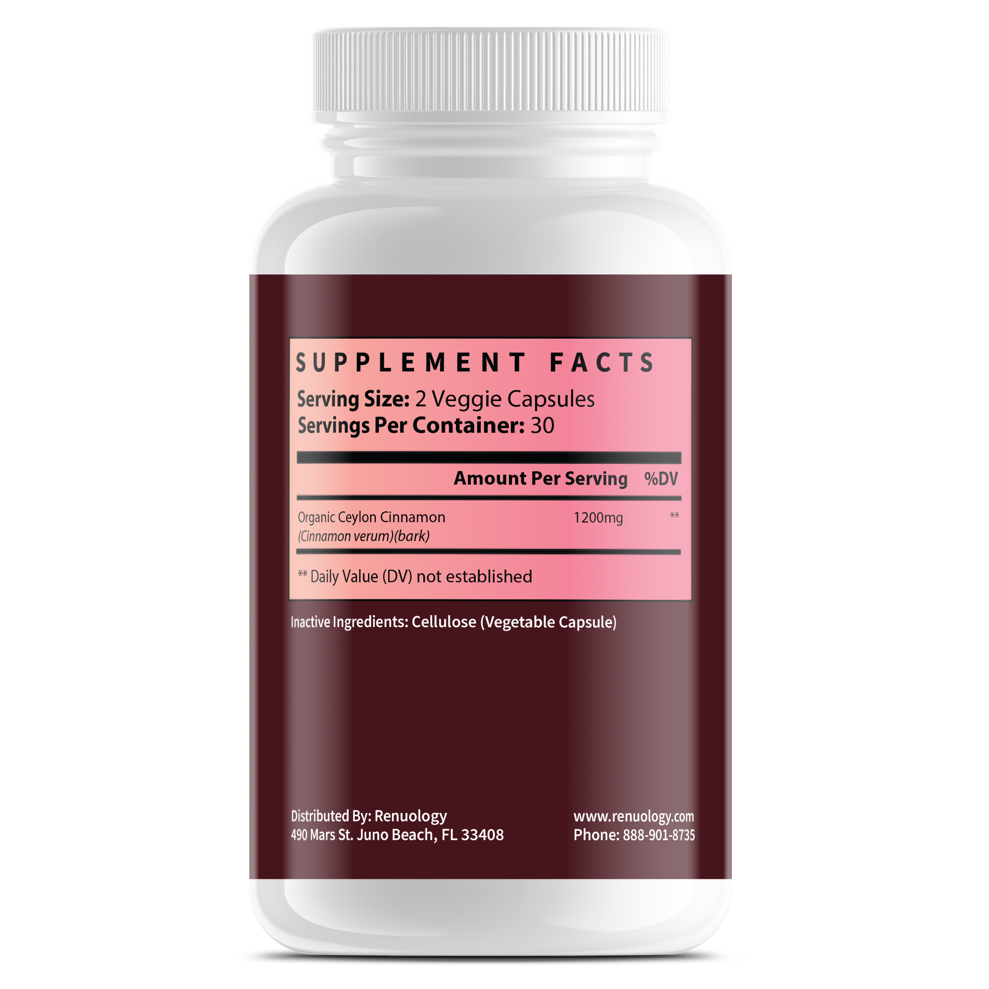 Organic Ceylon cinnamon for blood sugar support and weight loss
