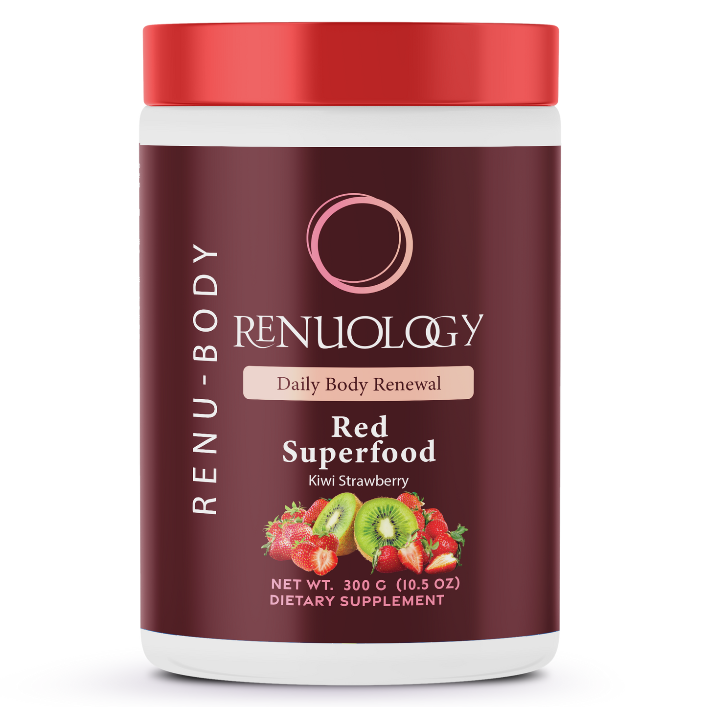 Red superfood powder blend for heart health and vitality