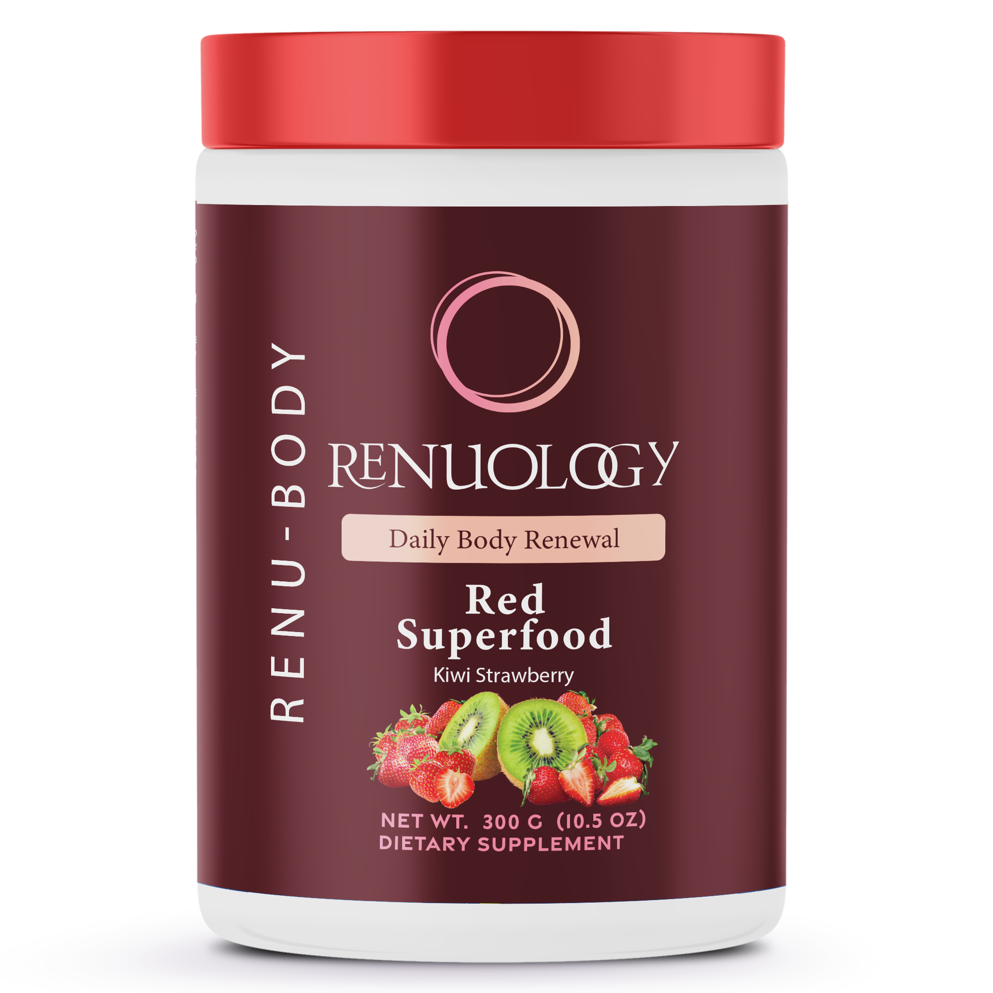 Red superfood powder blend for heart health and vitality
