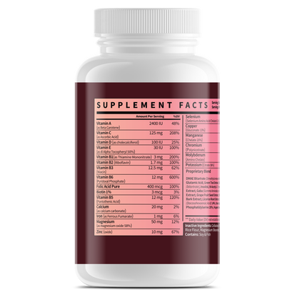 Brain health supplement for focus and cognitive support