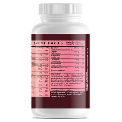 Brain health supplement for focus and cognitive support