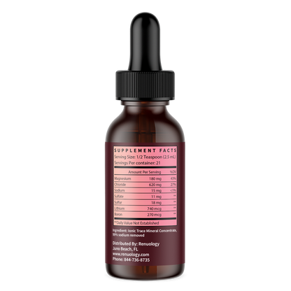 Liquid mineral complex tincture for better absorption