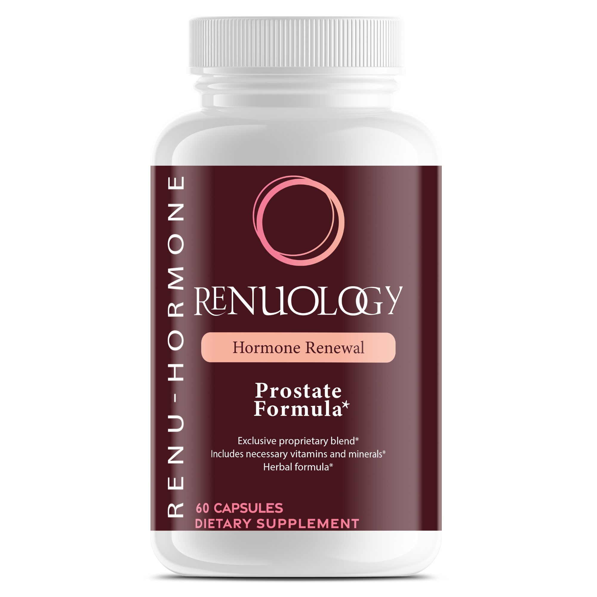 Prostate support supplement with saw palmetto
