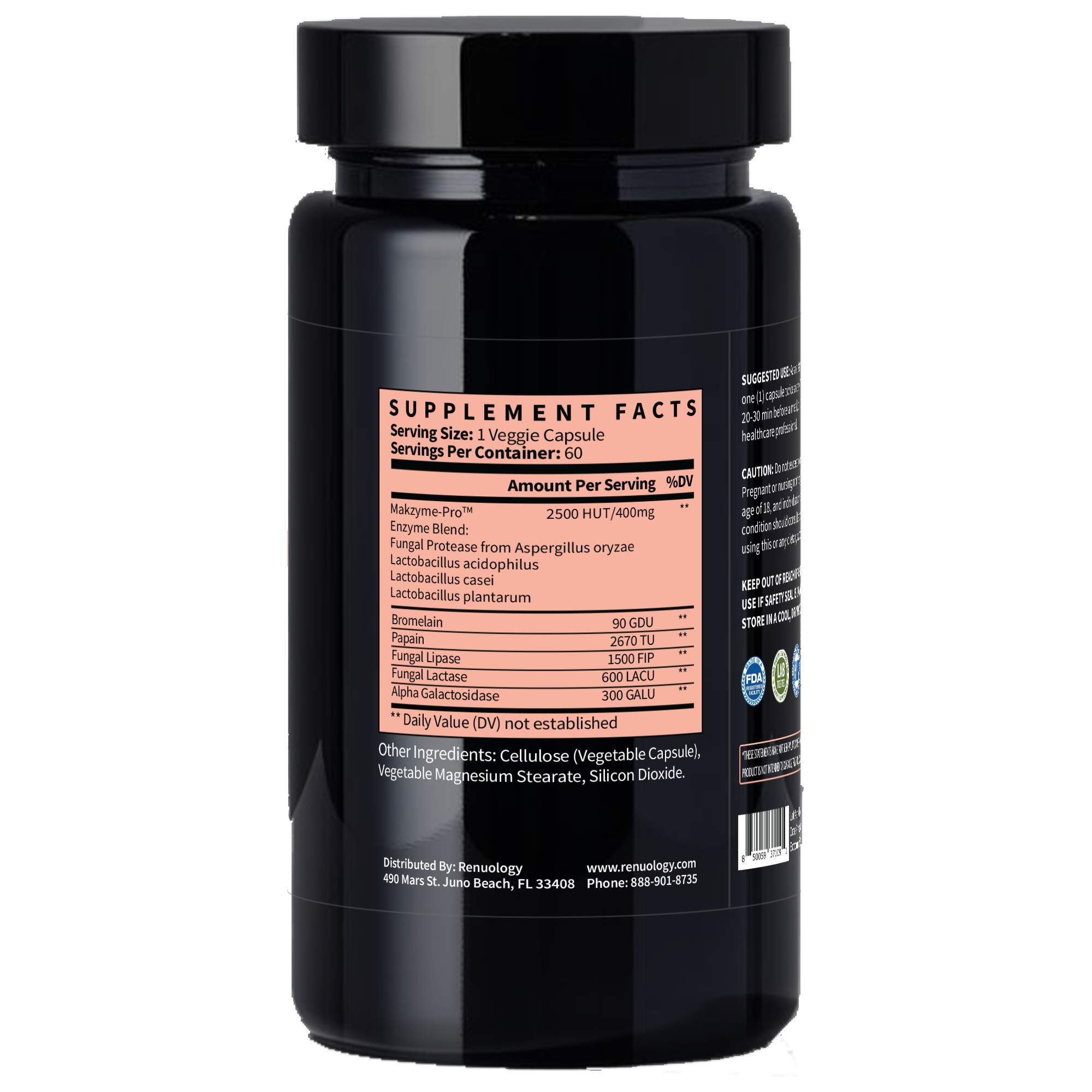 Digestive enzymes for gut health and digestion