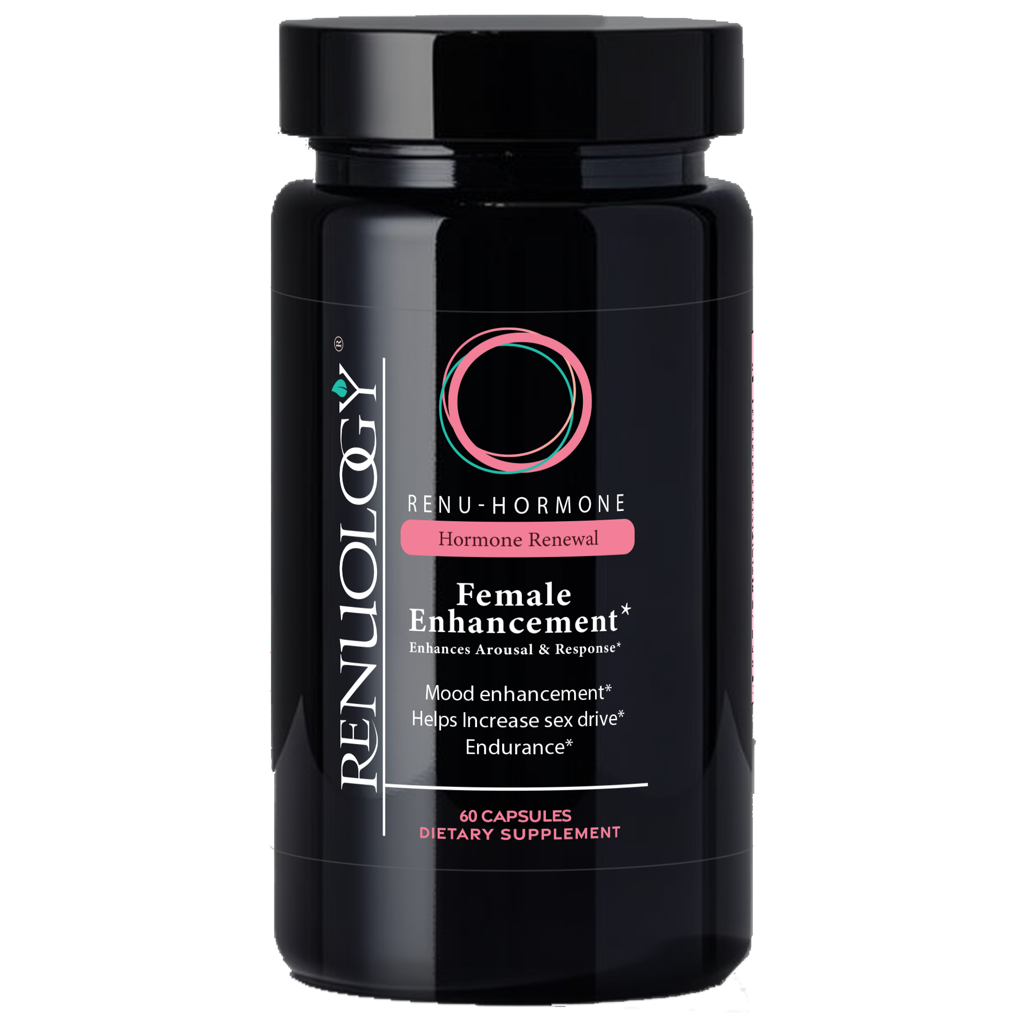 Natural female libido booster for enhanced intimacy, arousal, and sexual wellness. Hormone support supplement for women's vitality.