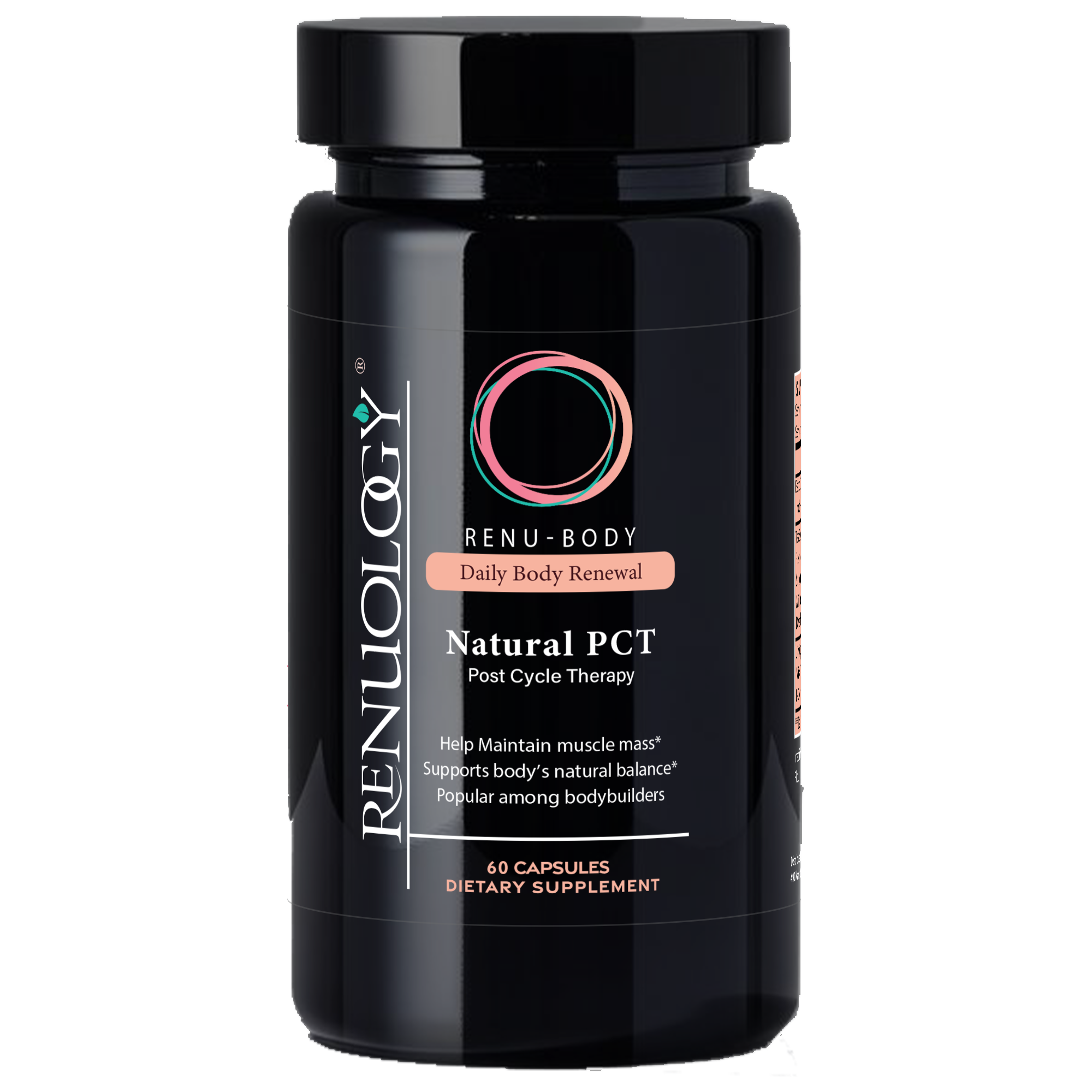 Natural PCT supplement – post cycle therapy support for hormone balance, testosterone restoration, and estrogen control – liver support and muscle retention – herbal anabolic recovery formula