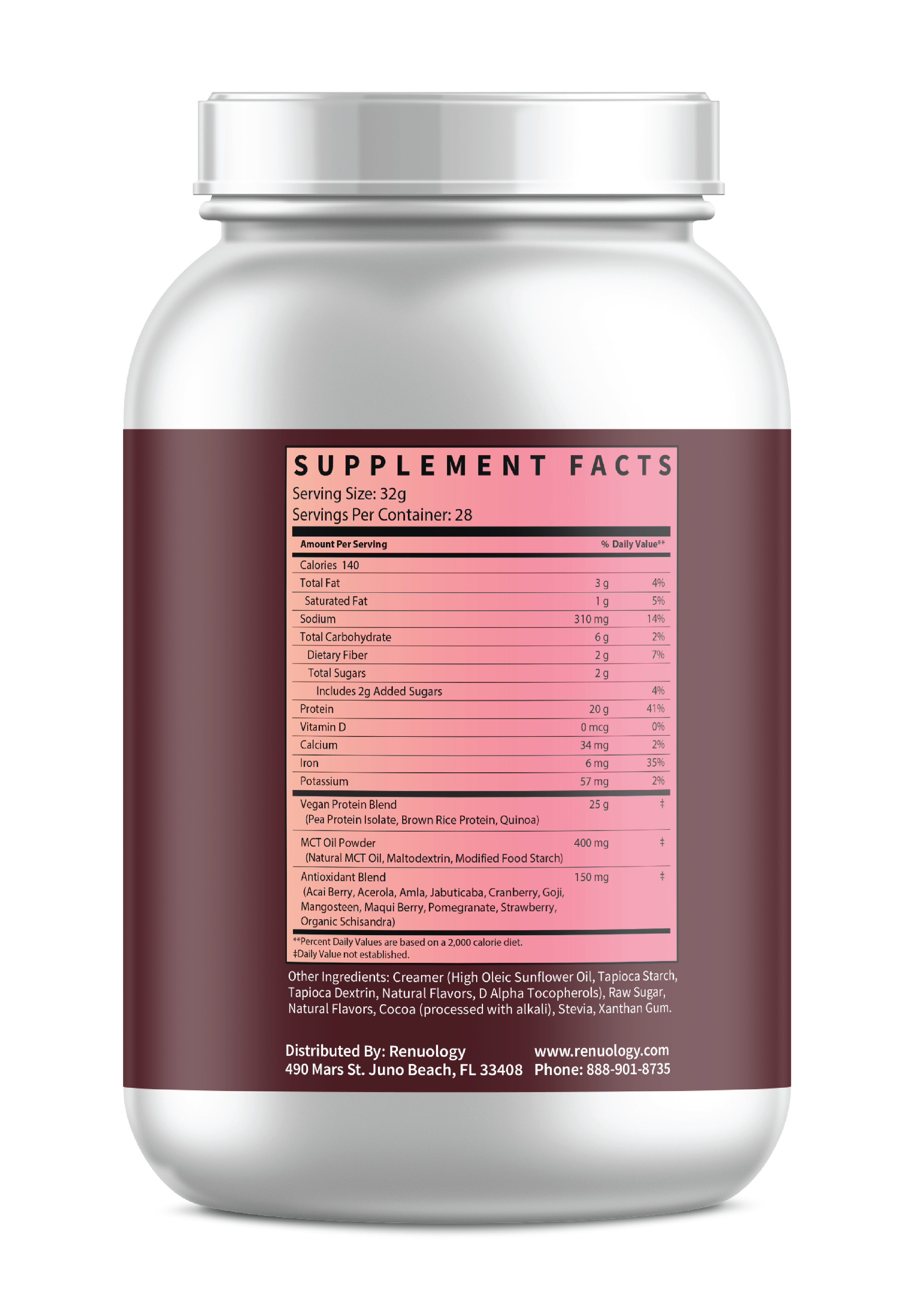 Vegan Protein Powder - Chocolate